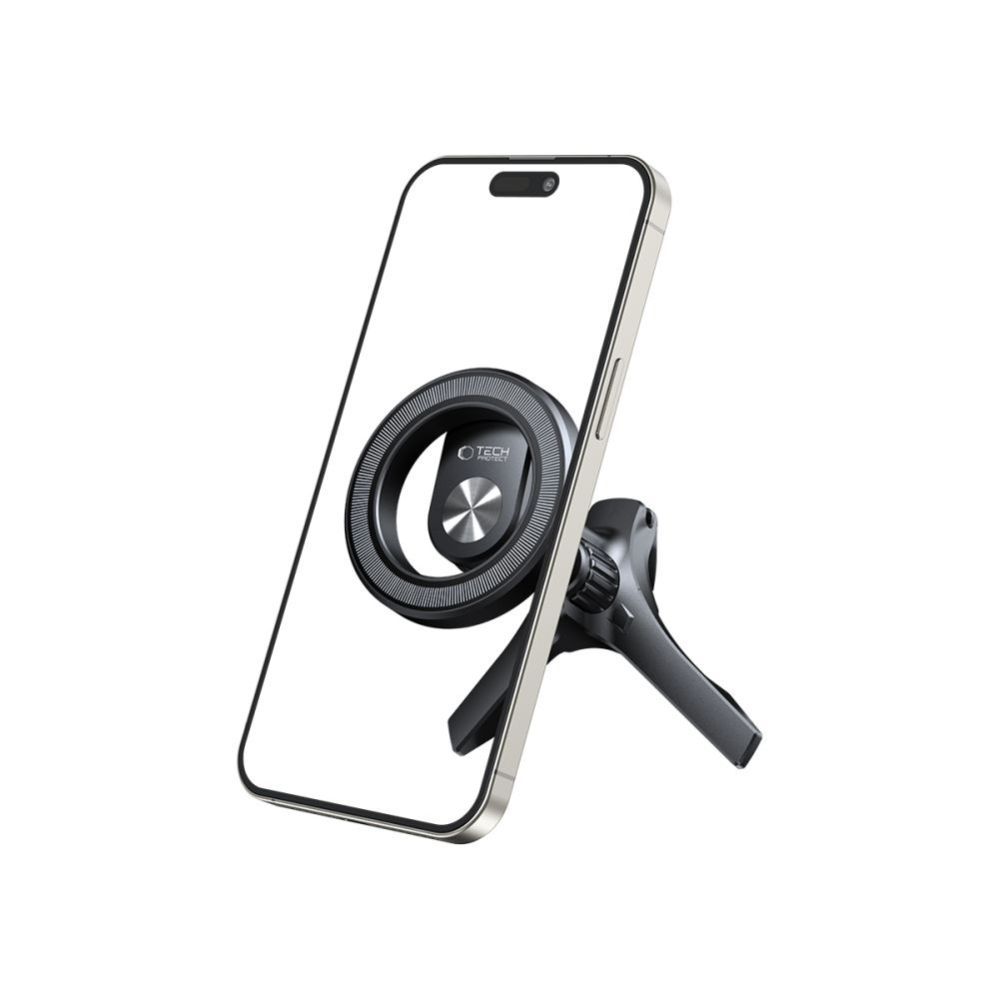 Citas preces Tech-Protect Tech-Protect N53 Car Air Vent Holder with MagSafe Rings - Black
