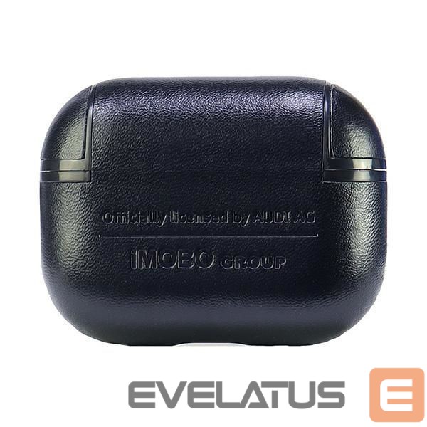 Muud kaubad Audi Audi Leather Big Logo AirPods Pro 2 cover black/black AU-APP2-GT/D3-BK