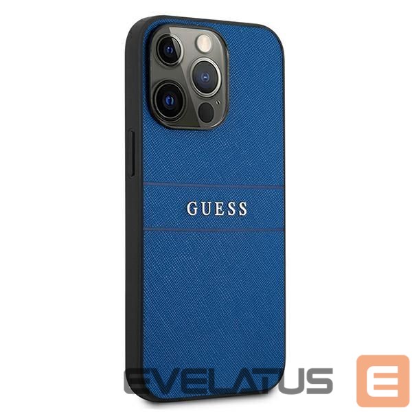 Muud kaubad Guess Guess Saffiano Strap Case for iPhone 13 Pro Max 6.7" - Blue