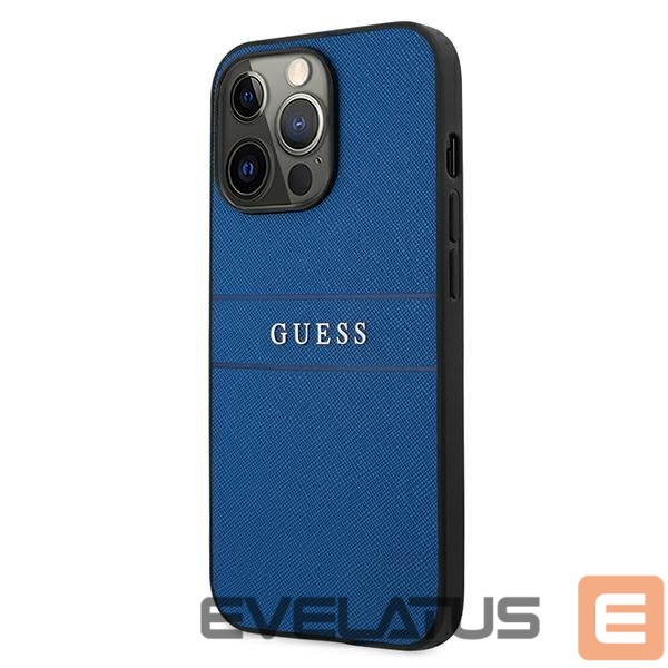Muud kaubad Guess Guess Saffiano Strap Case for iPhone 13 Pro Max 6.7" - Blue
