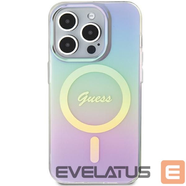 Muud kaubad Guess Guess GUHMP15XHITSU iPhone 15 Pro Max 6.7" purple/purple hardcase IML Iridescent MagSafe