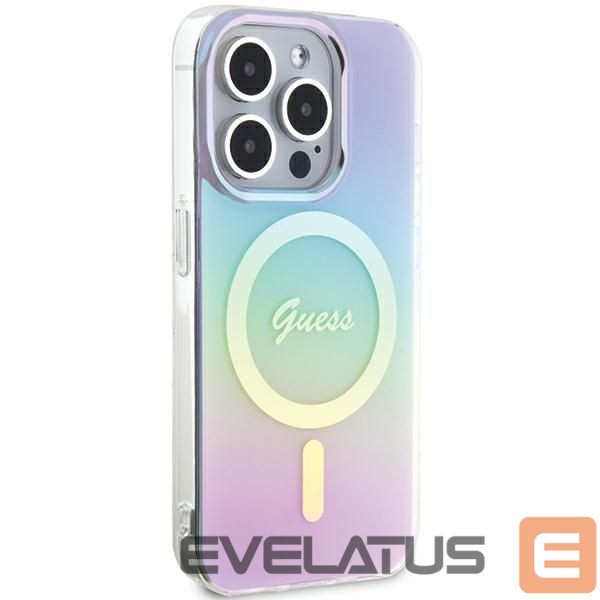 Muud kaubad Guess Guess GUHMP15XHITSU iPhone 15 Pro Max 6.7" purple/purple hardcase IML Iridescent MagSafe