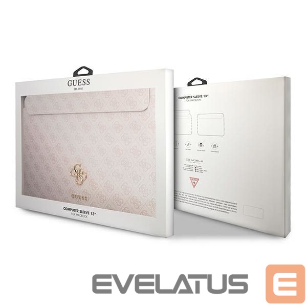 Muud kaubad Guess Guess Sleeve GUCS13G4GFPI 13" pink 4G Big Logo