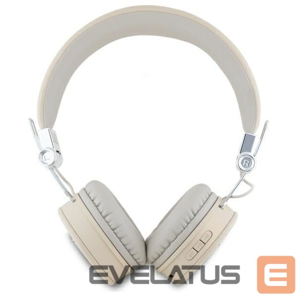 Muud kaubad Guess Guess Bluetooth on-ear headphones ENC GUBH70PGTSPSE beige/beige Grained Classic Round Shape