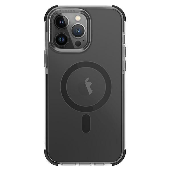Citas preces UNIQ Uniq Combat iPhone 14 Pro 6.1" case Magclick Charging black/concrete charcoal
