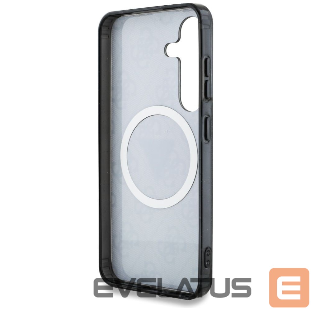 Other goods Guess Guess 4G Glitter Triangle Buttons MagSafe Case for Samsung Galaxy S25 Plus Black