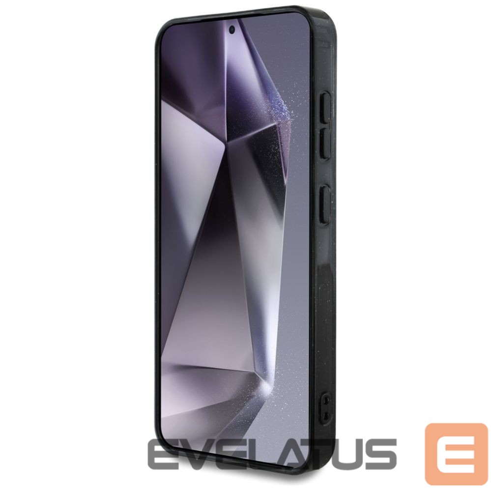 Other goods Guess Guess 4G Glitter Triangle Buttons MagSafe Case for Samsung Galaxy S25 Plus Black