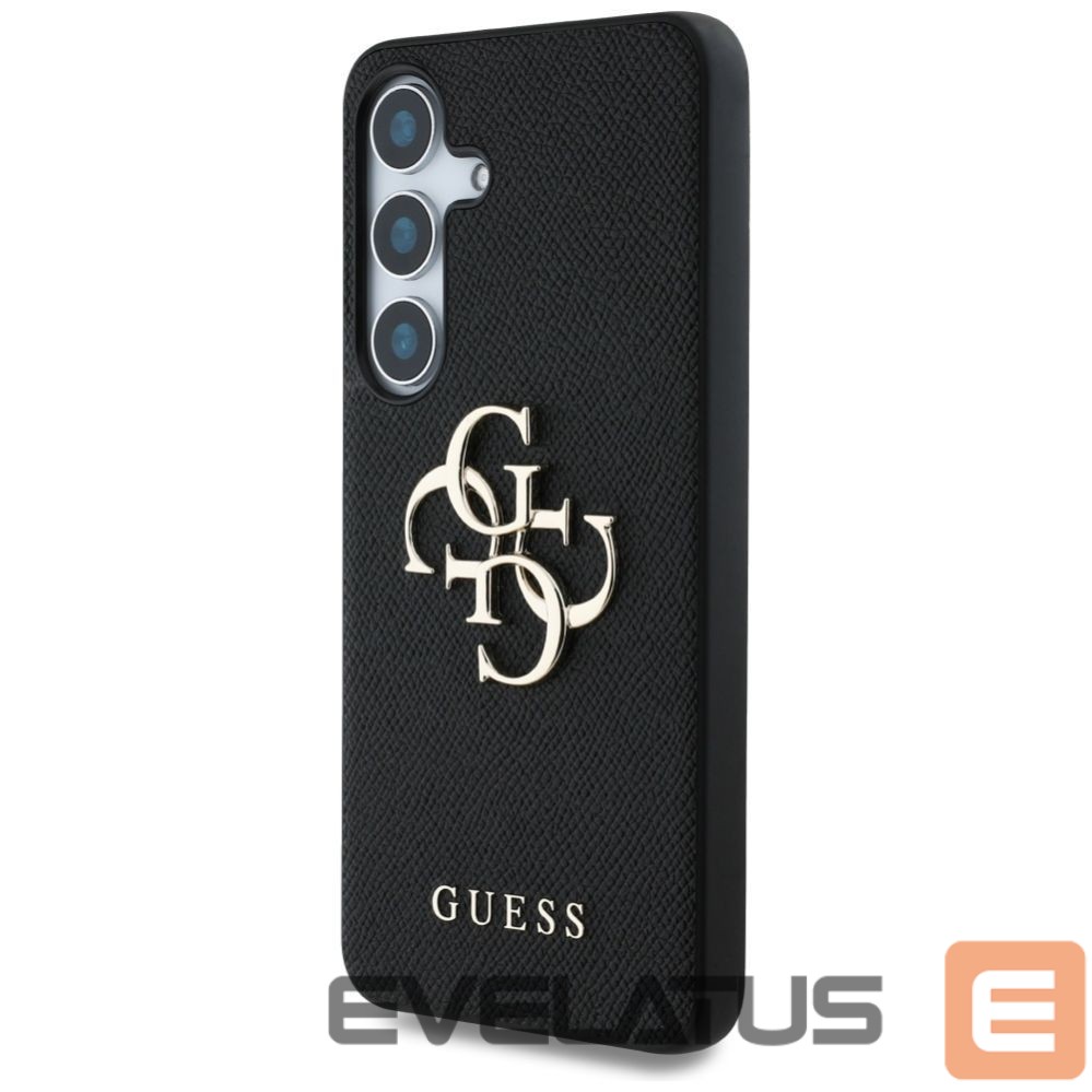 Muud kaubad Guess Guess Grained Big 4G Logo Small Classic Logo case for Samsung Galaxy S25 Plus black