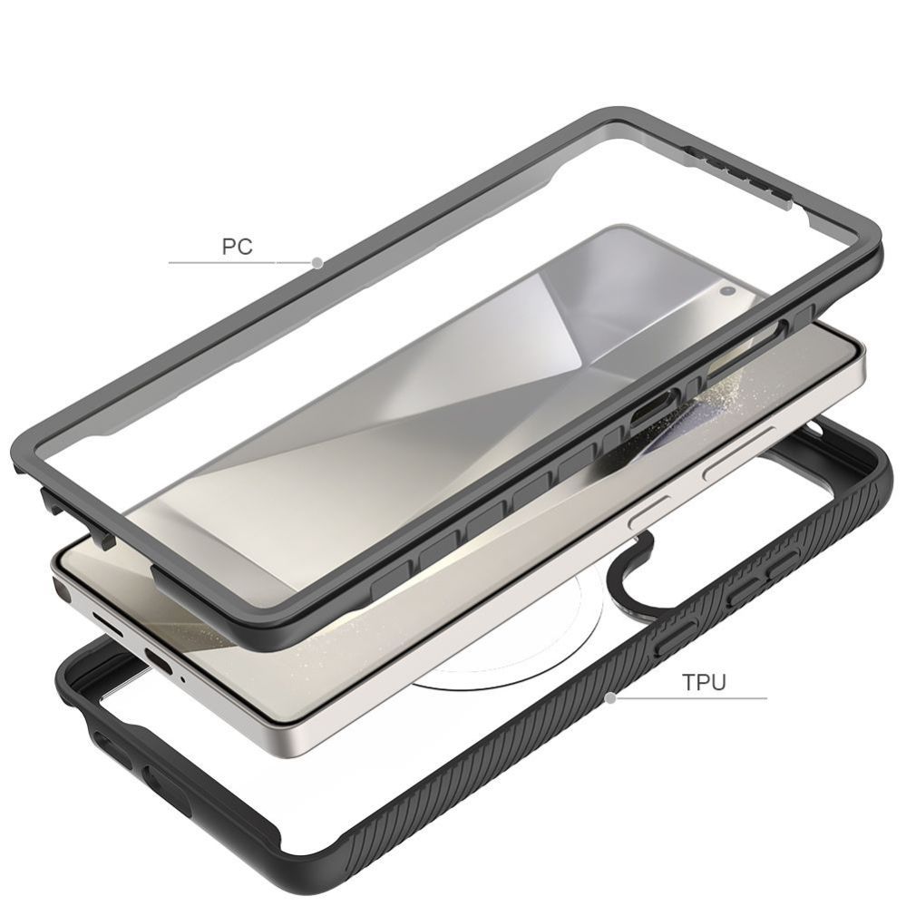 Citas preces Tech-Protect Tech-Protect Defense MagSafe Case for Samsung Galaxy S25 Ultra - Black