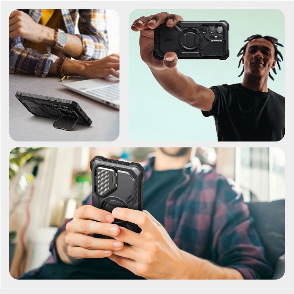 Muud kaubad Supcase Supcase IBLSN Armorbox Mag Case for Samsung Galaxy S25 Ultra - Black