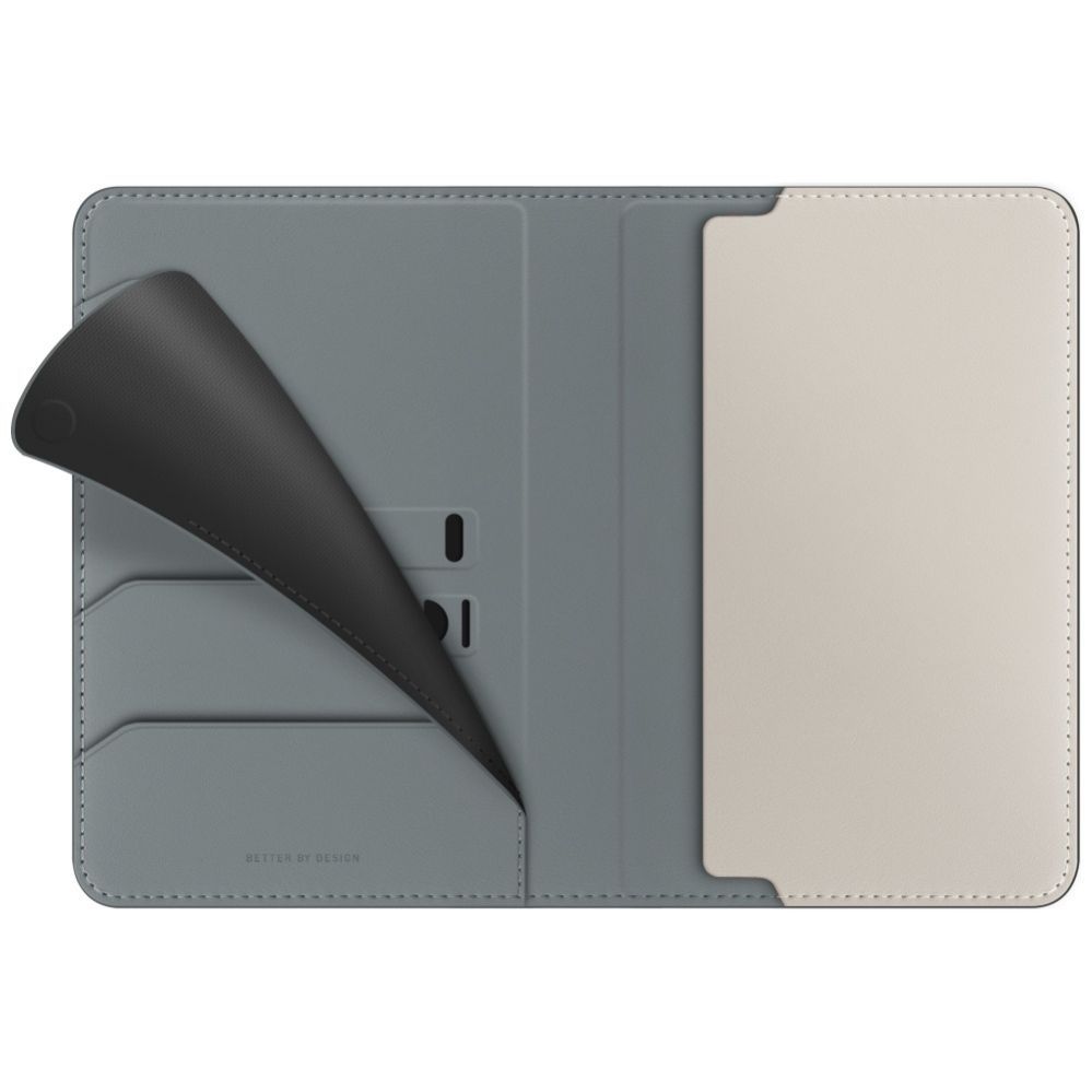 Citas preces UNIQ Uniq Belmont RFID Blocking Passport Case - Green/Ivory