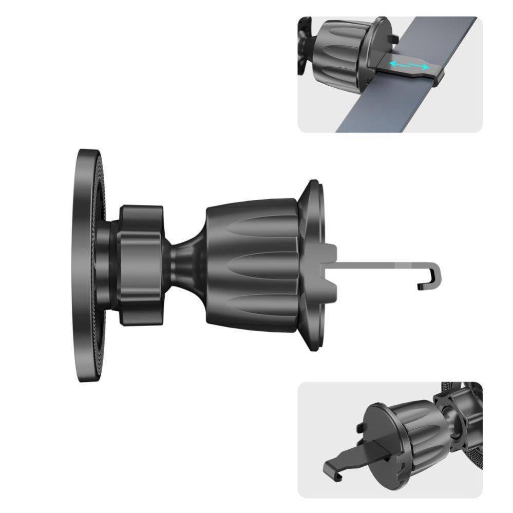 Citas preces Tech-Protect Tech-Protect N58 Magnetic MagSafe Car Holder for Cockpit, Windshield or Air Vent Mount - Black