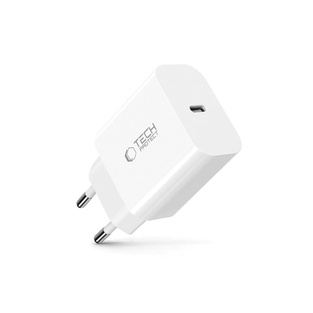 Muud kaubad Tech-Protect Tech-Protect NC20W wall charger USB-C port - white