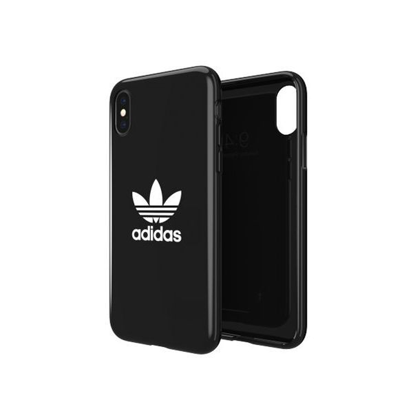 Citas preces Adidas Adidas OR Snap Case Trefoil for iPhone X / XS - black