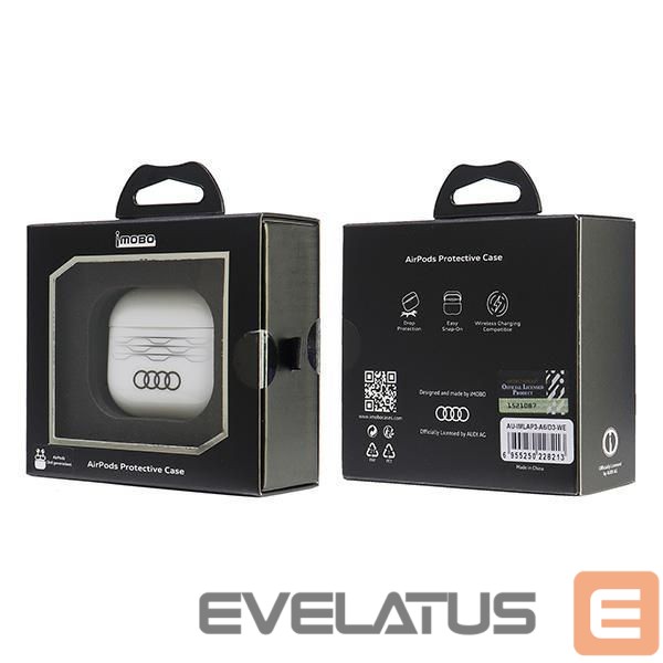 Muud kaubad Audi Audi IML Geometric Pattern AirPods 3 Case - White