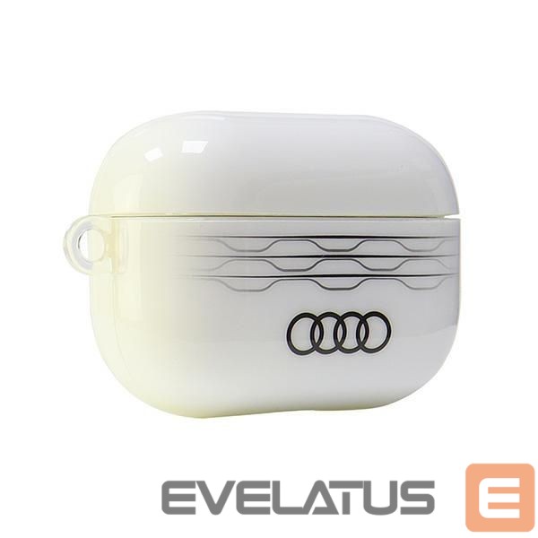 Muud kaubad Audi Audi IML Geometric Pattern Case for AirPods Pro 2 - White