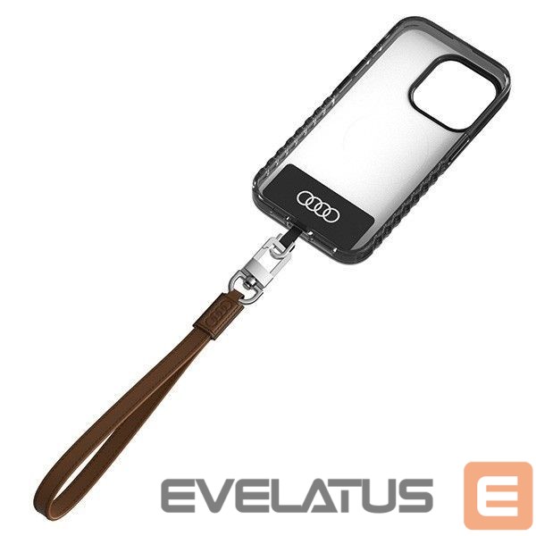 Muud kaubad Audi Audi Crossbody Leather Universal Lanyard 28cm x 10mm - Brown