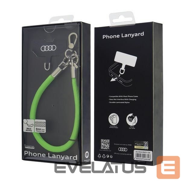 Muud kaubad Audi Audi Crossbody Lanyard Universal 28cm x 8mm - Green