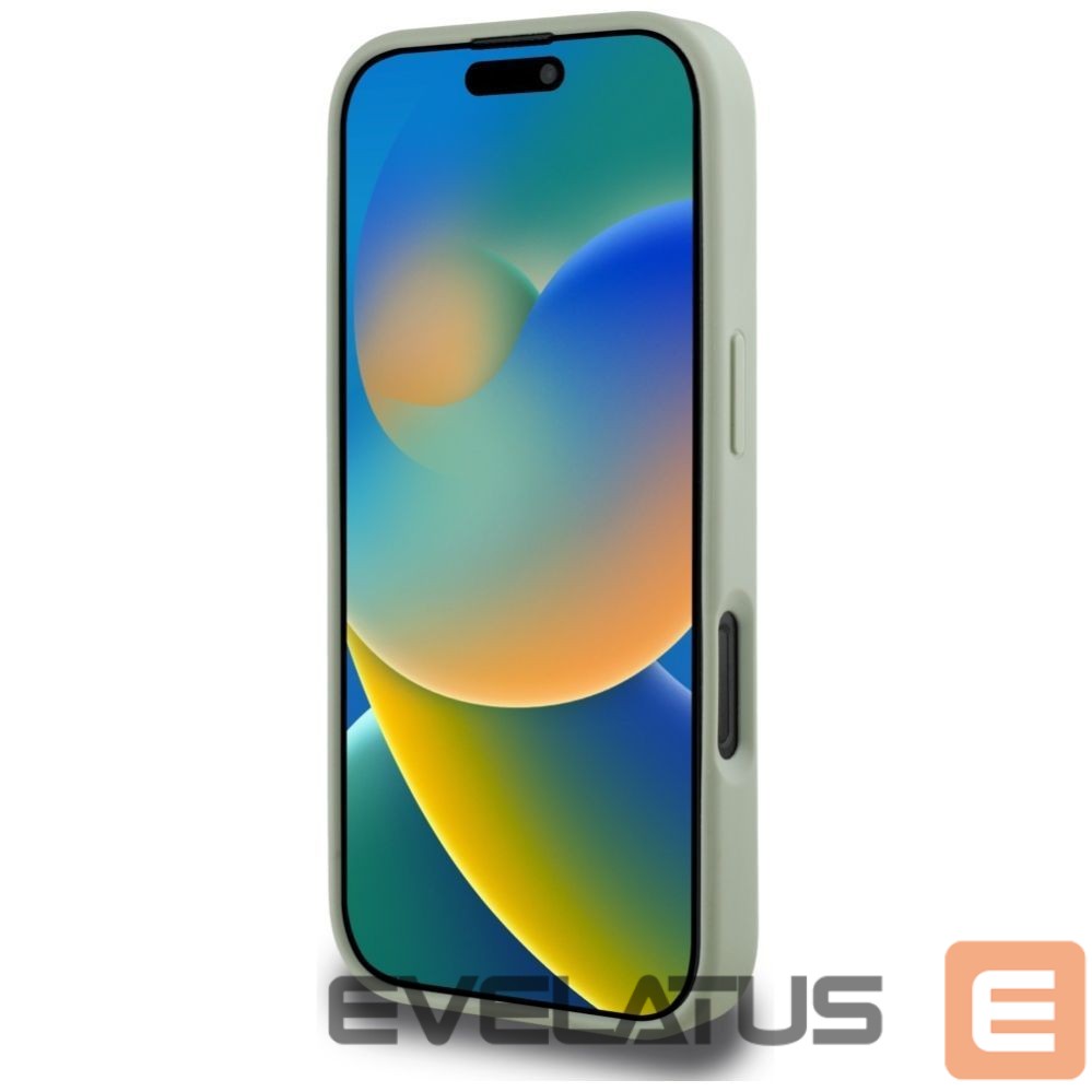 Muud kaubad Guess Guess Grained Big 4G Logo Small Classic Logo case for iPhone 16 Pro - green