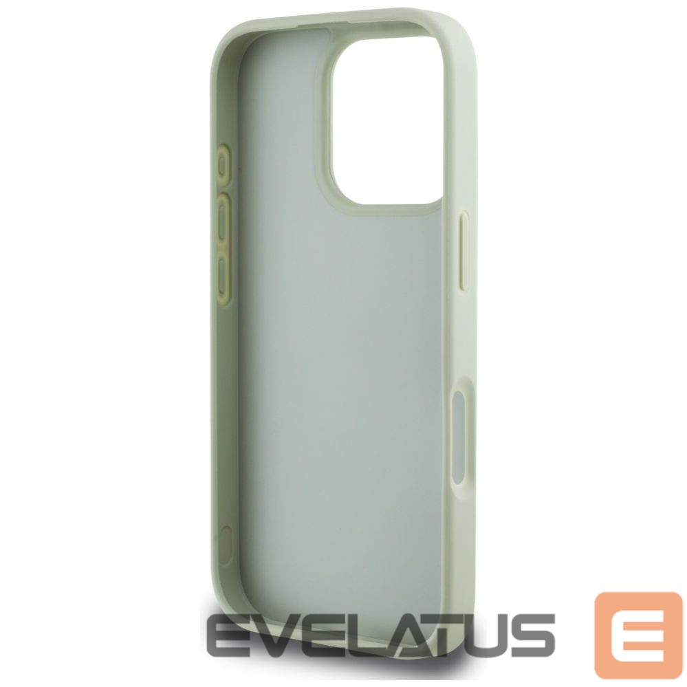 Muud kaubad Guess Guess Grained Big 4G Logo Small Classic Logo case for iPhone 16 Pro - green