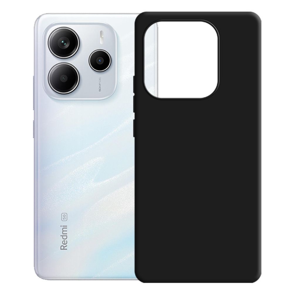 Muud kaubad 3MK 3mk Silicone Case for Xiaomi Redmi Note 14 5G - black
