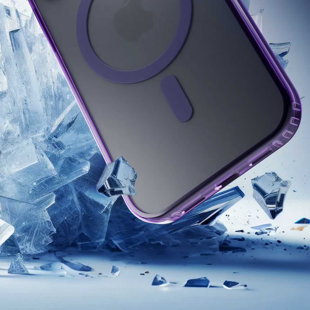 Muud kaubad 3MK 3mk Frosty MagCase for Apple iPhone 16E - Purple
