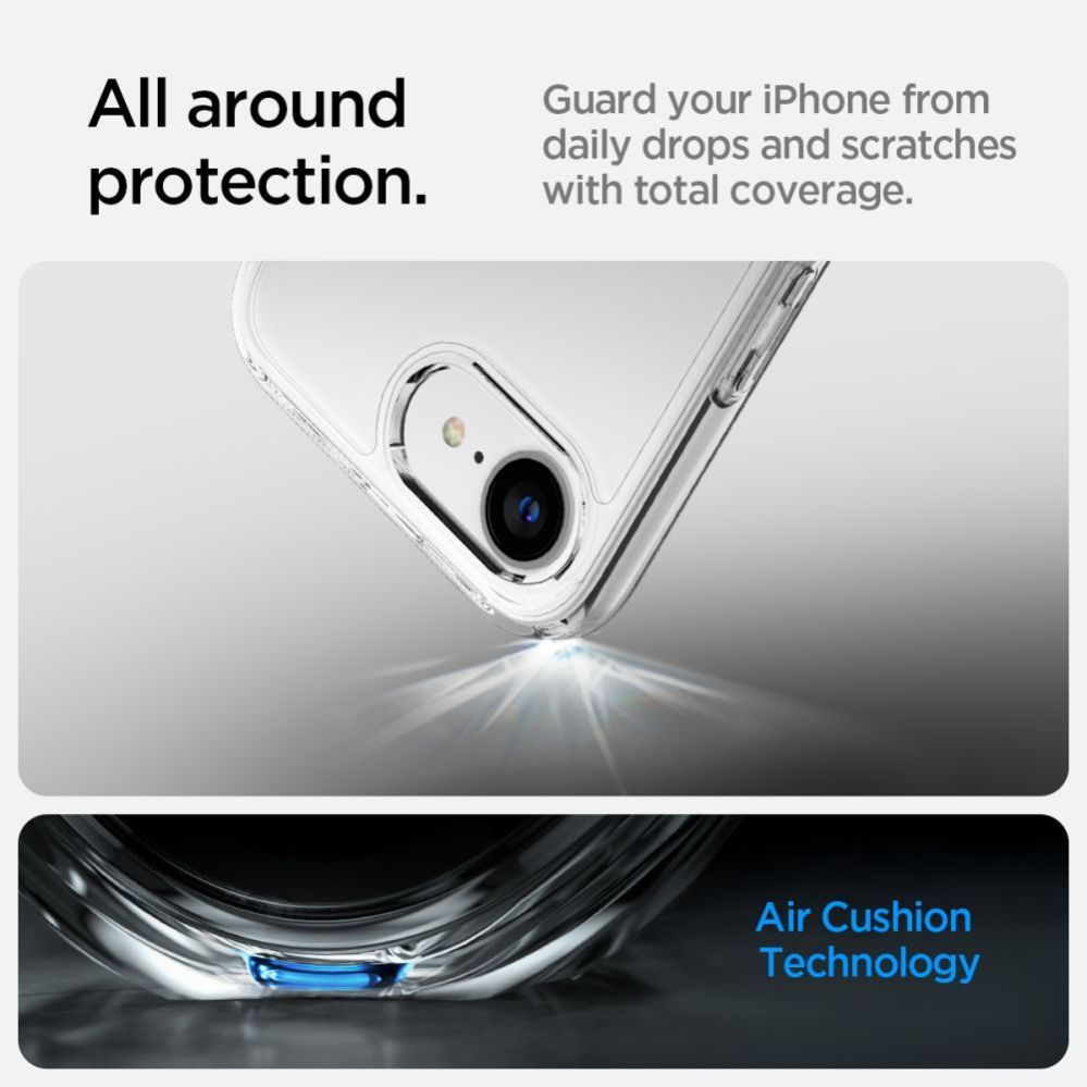 Muud kaubad Spigen Spigen Ultra Hybrid iPhone 16e Case - Clear