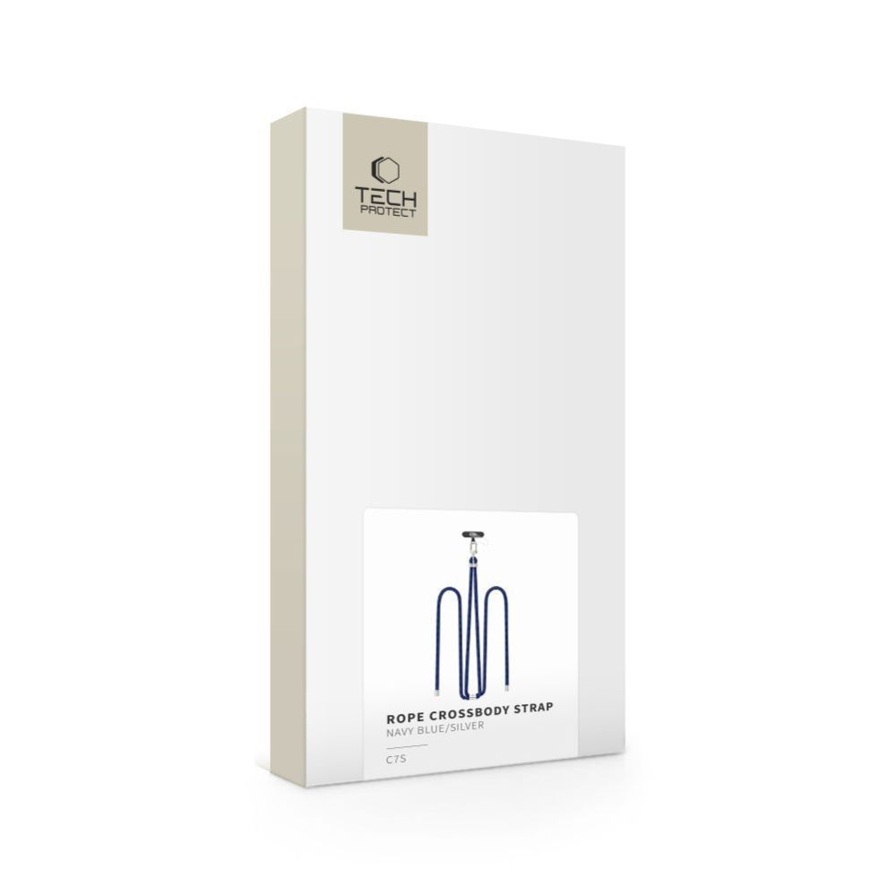 Muud kaubad Tech-Protect Tech-Protect C7S Rope Crossbody Leash - Navy Blue
