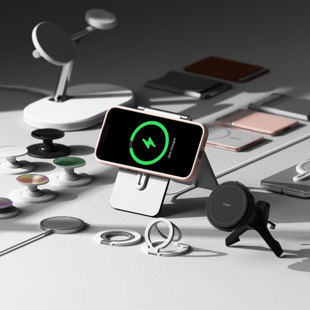 Citas preces Ringke Ringke Silicone Magsafe iPhone 16e Case - Pink