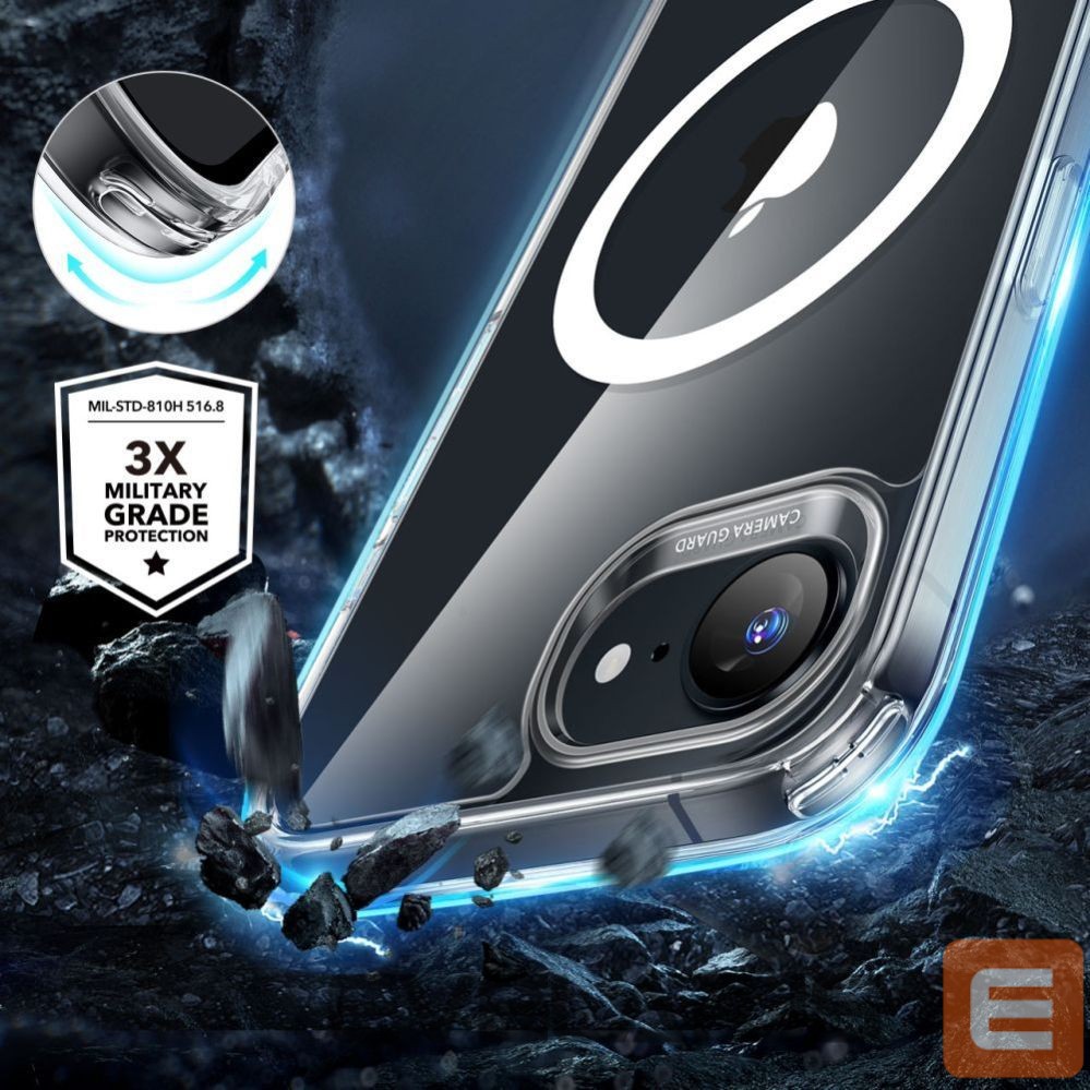 Muud kaubad ESR ESR Classic Hybrid Halolock MagSafe iPhone 16e Case - Clear