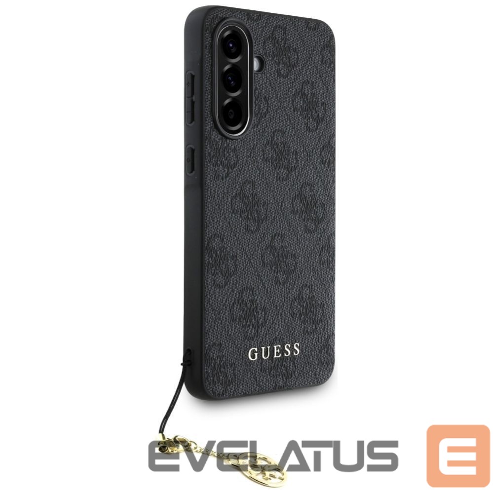 Citas preces Guess Guess 4G Charms Collection case for Samsung Galaxy A56 - black