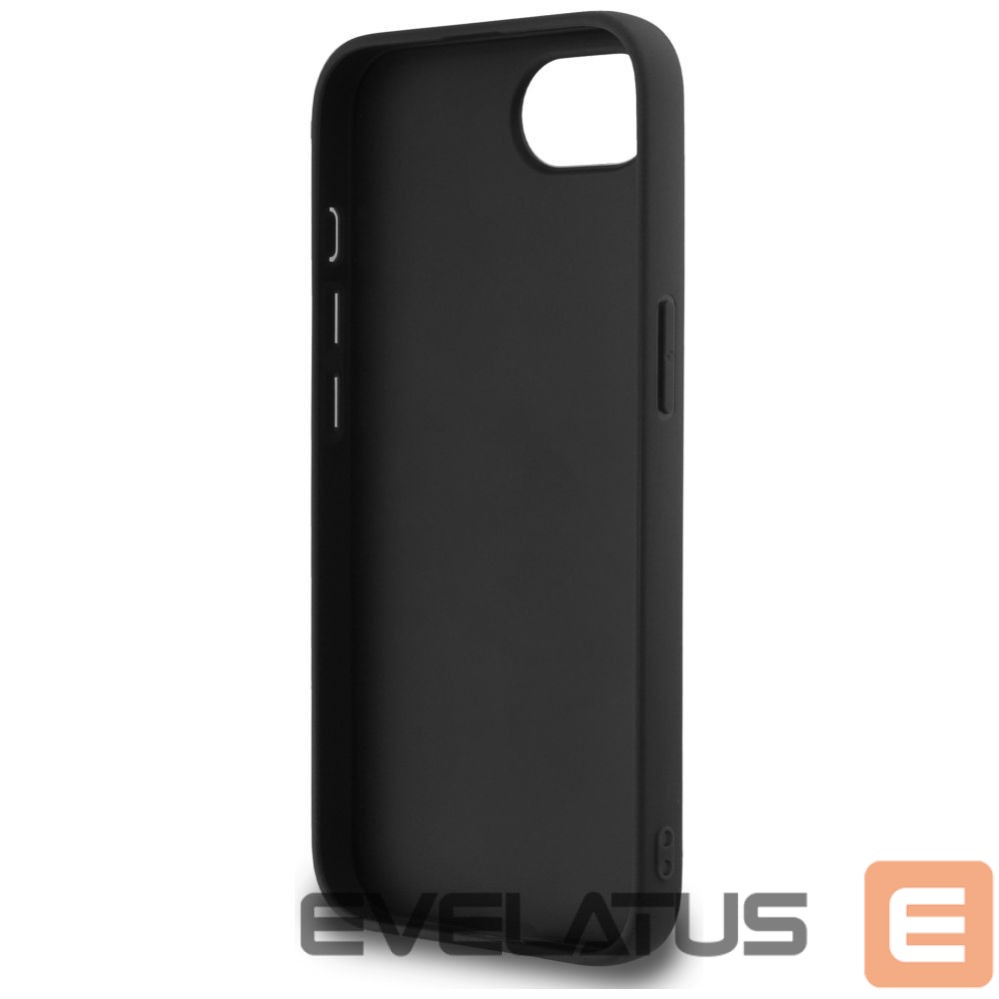 Citas preces Guess Guess Fixed Glitter Big 4G case for iPhone 16e - black