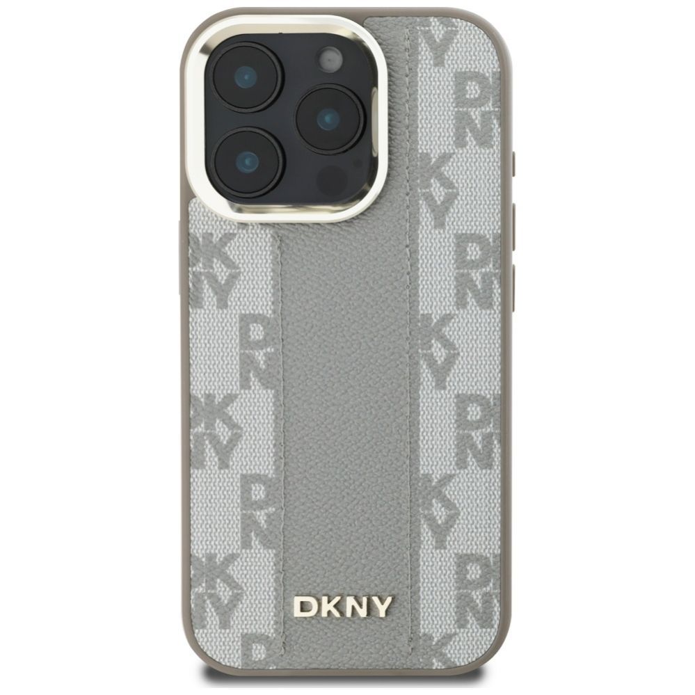 Citas preces DKNY DKNY Checkered Pattern Magsafe iPhone 16 Pro Max Case - Beige