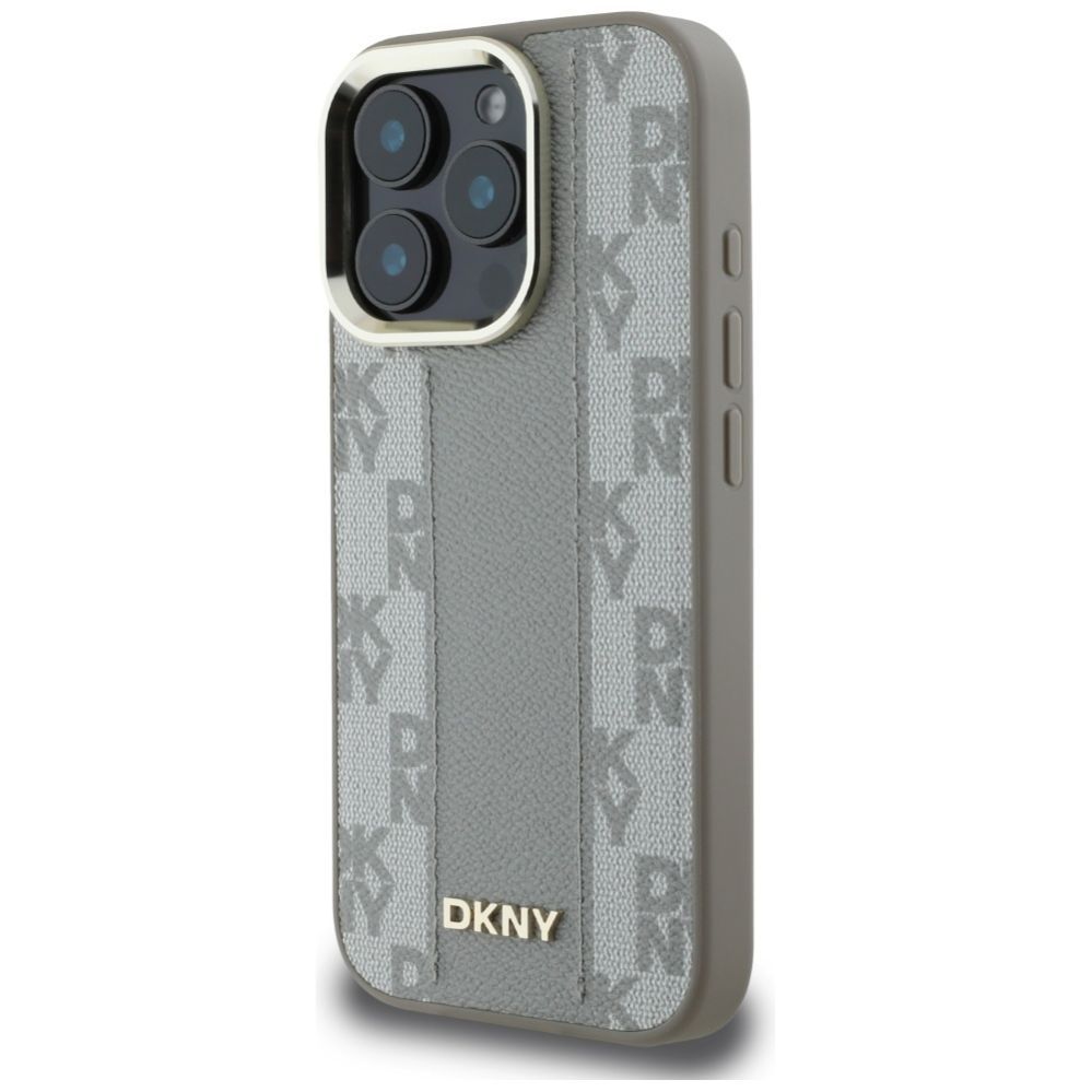 Citas preces DKNY DKNY Checkered Pattern Magsafe iPhone 16 Pro Max Case - Beige