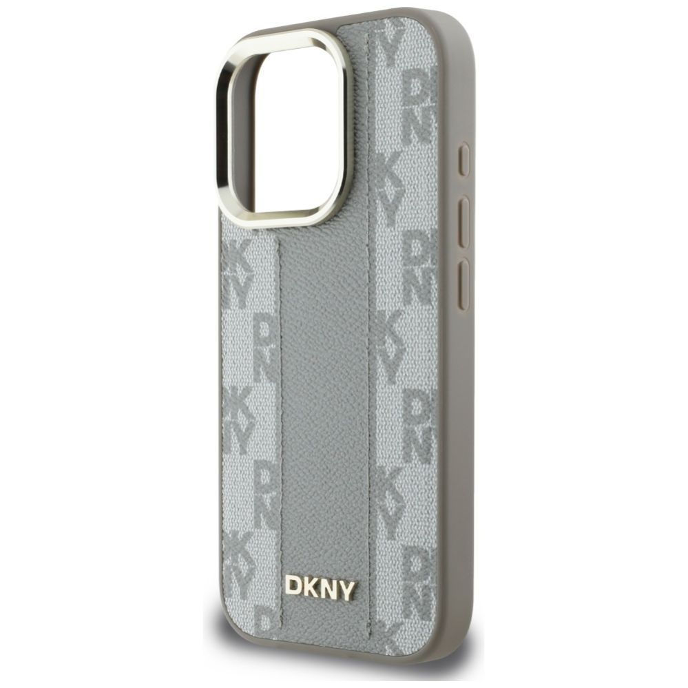 Citas preces DKNY DKNY Checkered Pattern Magsafe iPhone 16 Pro Max Case - Beige