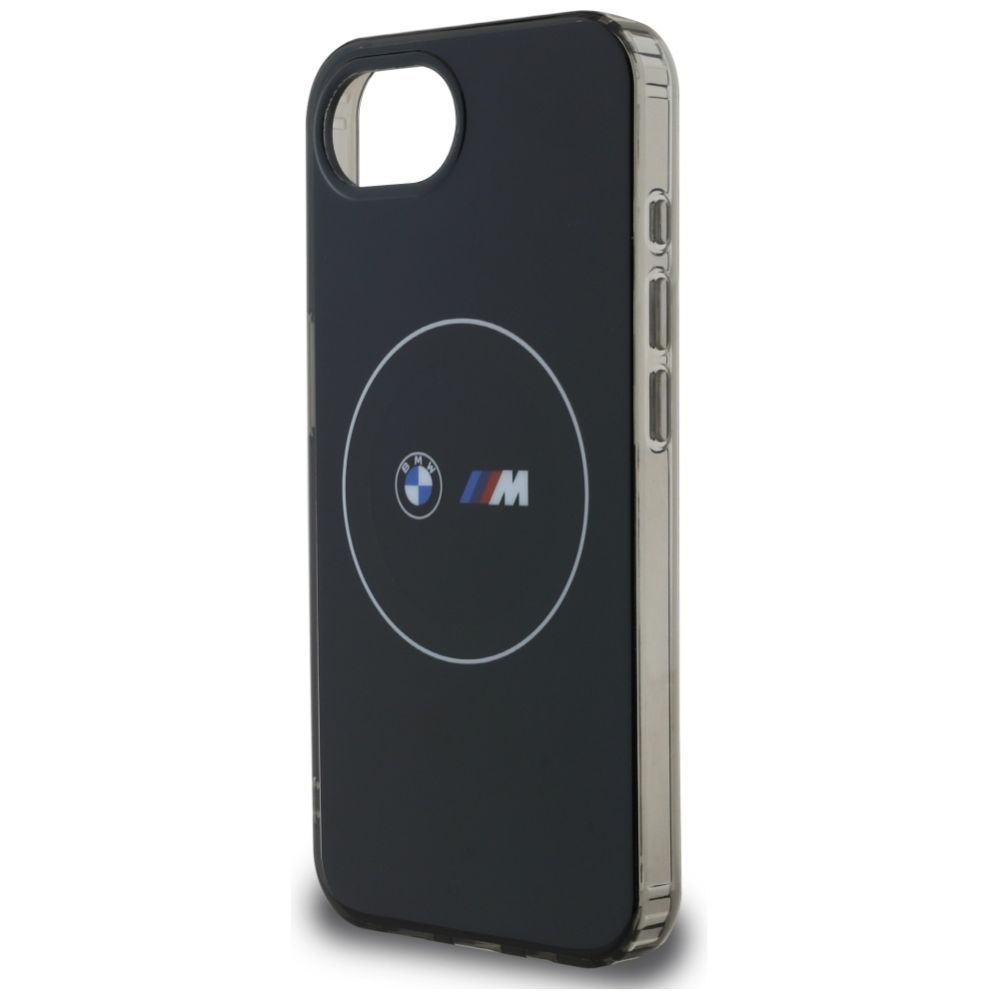 Muud kaubad BMW BMW IML Metal White Circle MagSafe iPhone 16e Case - Black