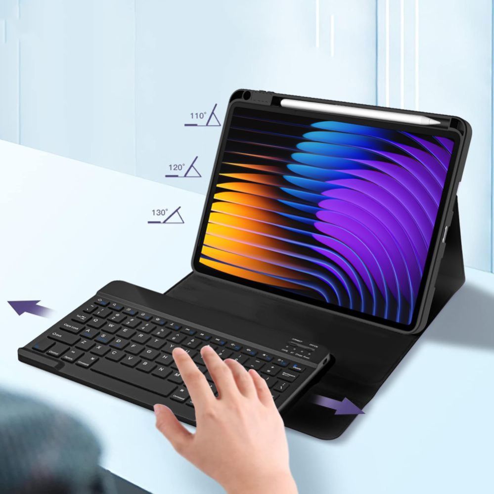 Citas preces Tech-Protect Tech-Protect SC Pen + Keyboard Case for Xiaomi Pad 7 / 7 Pro - Black