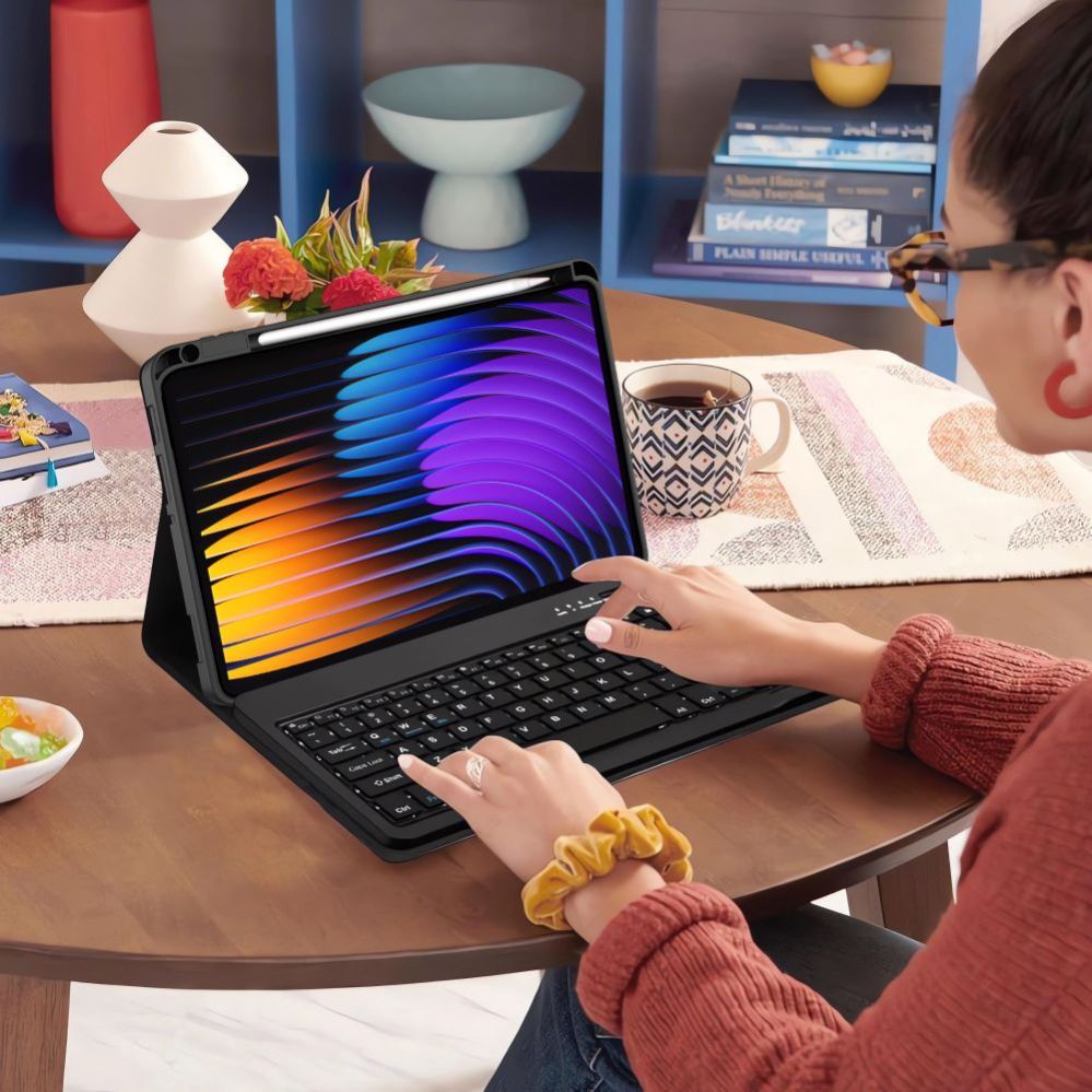 Citas preces Tech-Protect Tech-Protect SC Pen + Keyboard Case for Xiaomi Pad 7 / 7 Pro - Black