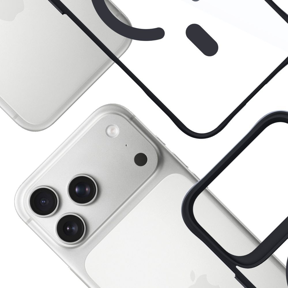 Muud kaubad 3MK 3mk Satin Armor MagCase for iPhone 17 Pro - Transparent Black