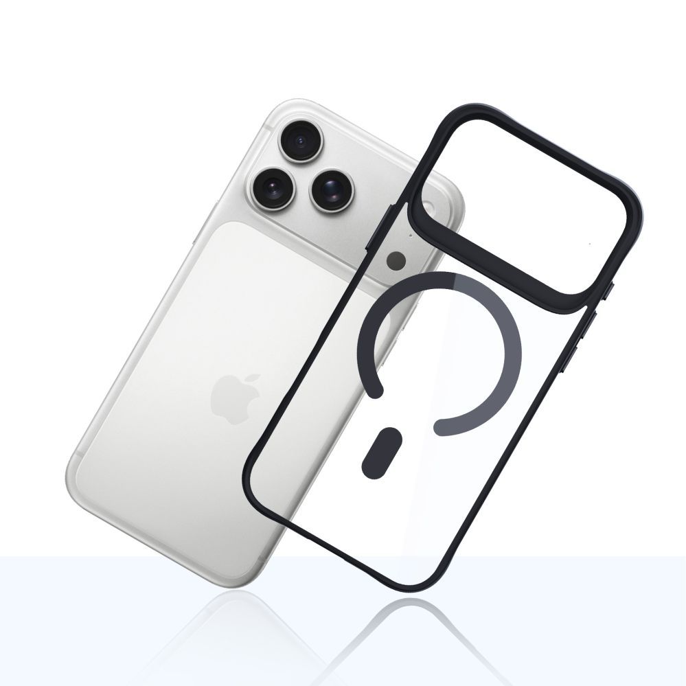 Muud kaubad 3MK 3mk Satin Armor MagCase for iPhone 17 Pro - Transparent Black