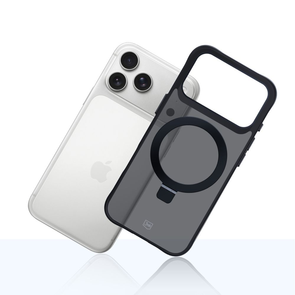 Muud kaubad 3MK 3mk Smoke Case Mag&Stand for iPhone 17 Pro - Black