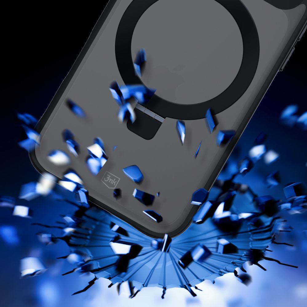 Muud kaubad 3MK 3mk Smoke Case Mag&Stand for iPhone 17 Pro - Black