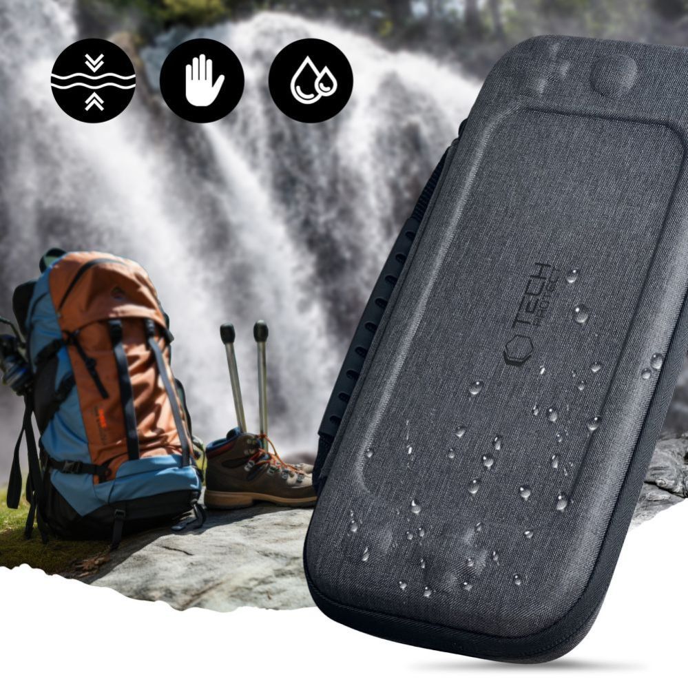 Citas preces Tech-Protect Tech-Protect Hardpouch case for Nintendo Switch 2 - gray