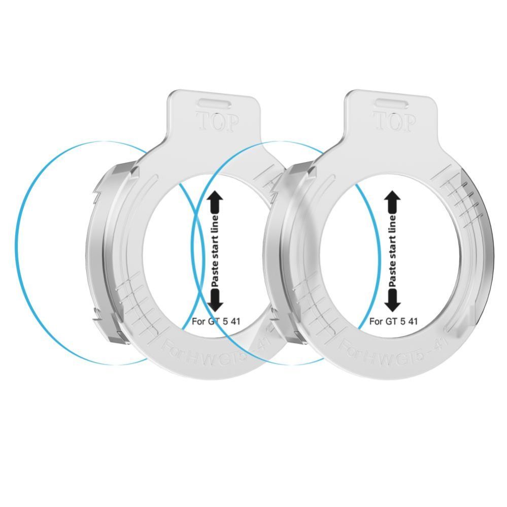 Citas preces Tech-Protect Tech-Protect Easy Set+ 2-pack tempered glass for Huawei Watch GT 5 41 mm - transparent