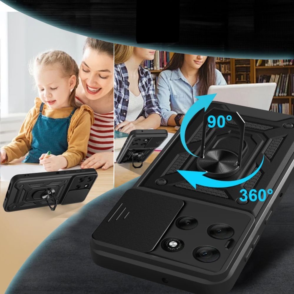 Muud kaubad Tech-Protect Tech-Protect CamShield Pro Case for Motorola Moto G86 5G - Black