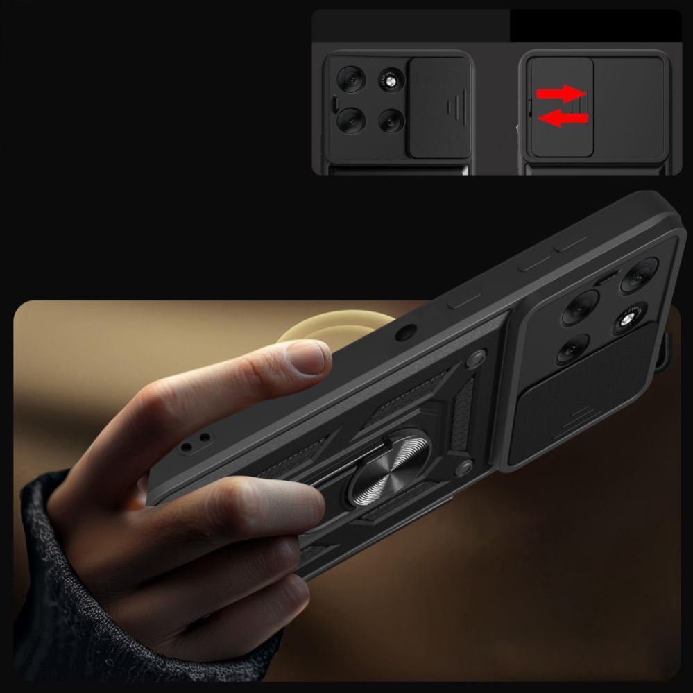 Muud kaubad Tech-Protect Tech-Protect CamShield Pro Case for Motorola Moto G86 5G - Black