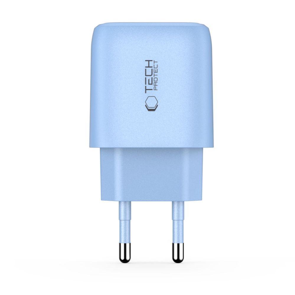 Citas preces Tech-Protect Tech-Protect NCA20 PD 20W QC3.0 USB-A / USB-C Wall Charger - Blue