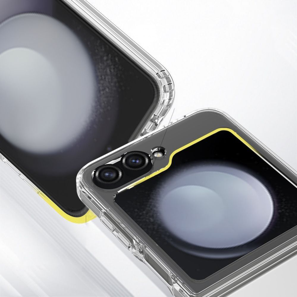 Citas preces Tech-Protect Tech-Protect FlexAir Hybrid Case for Samsung Galaxy Z Flip 6 / 7 FE - Transparent