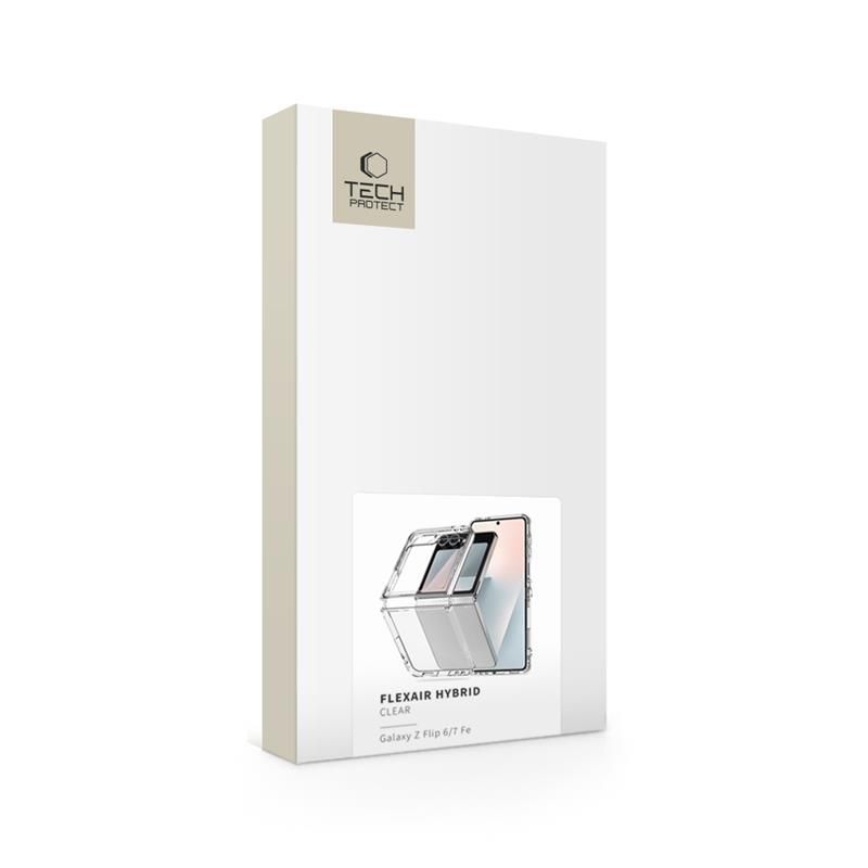 Citas preces Tech-Protect Tech-Protect FlexAir Hybrid Case for Samsung Galaxy Z Flip 6 / 7 FE - Transparent