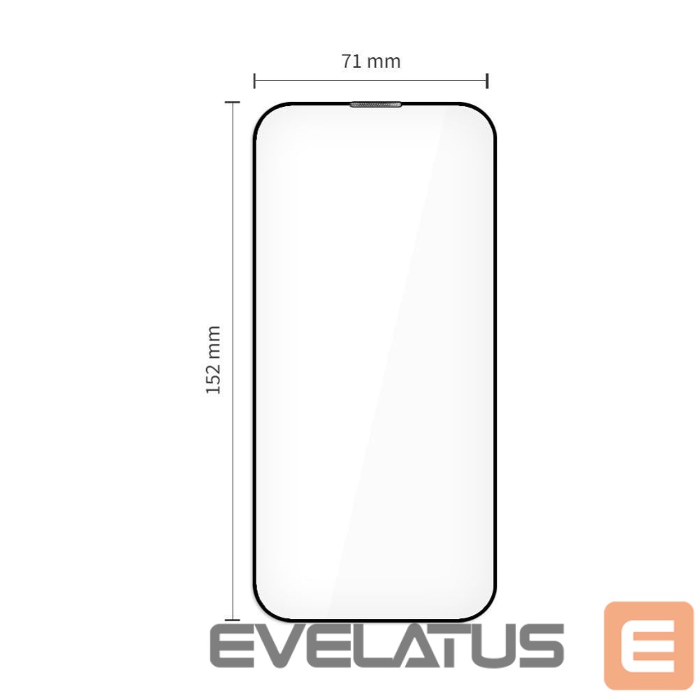 Citas preces Tech-Protect Tech-Protect Quick Set+ 2-pack tempered glass for iPhone 17 Air - black